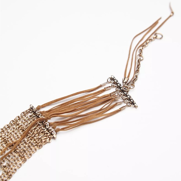 NWT Free People Rollin' in the Deep Choker Bronze - Picture 4 of 6